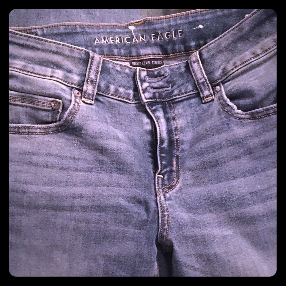 America Eagle bootcut mid rise jeans